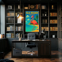 Isla Holbox Tropical Paradise Poster