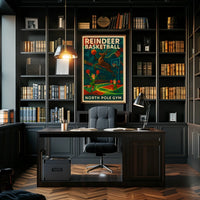 Reindeer Basketball Extravaganza Poster