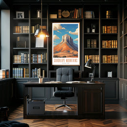 Guadalupe Mountains National Park Poster Scenic Print