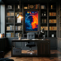 Fly to Acadia National Park Poster