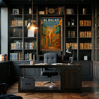 Al Balad The Colorful Old City Of Poster