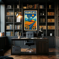 Kansas Countryside Poster