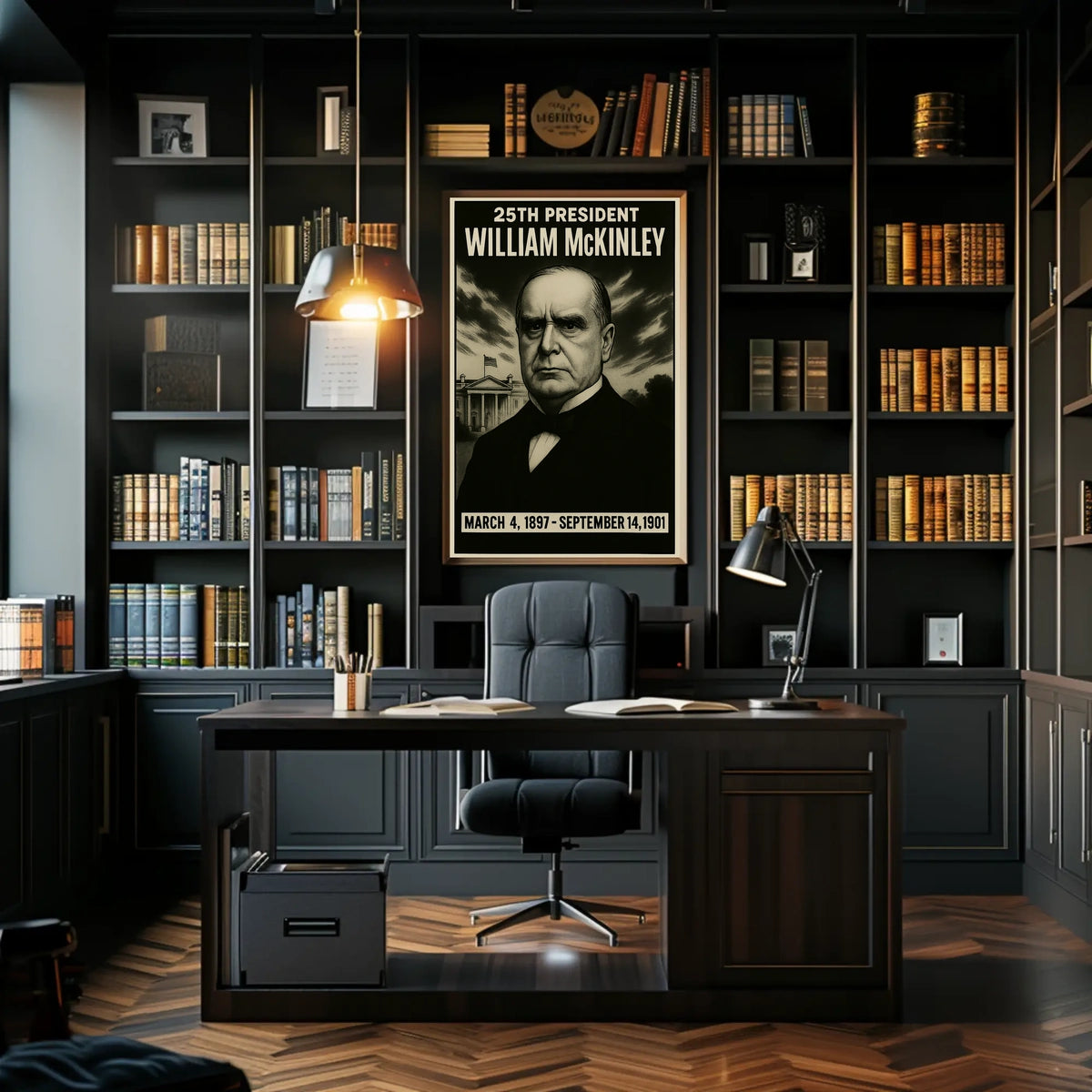 William Mckinley 25Th President Poster
