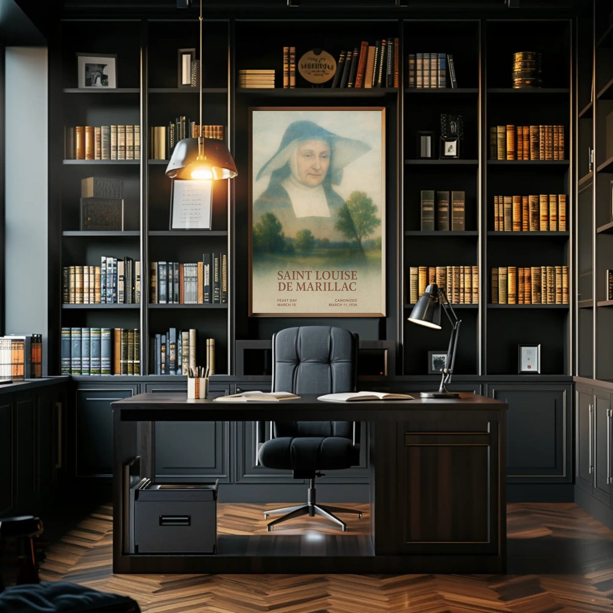 Saint Louise De Marillac Poster