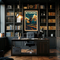 Wyoming Wilderness Poster