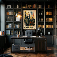 New York City Skyline Poster
