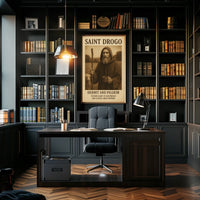 Saint Drogo Hermit And Pilgrim Poster