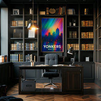 Yonkers Skyline Poster