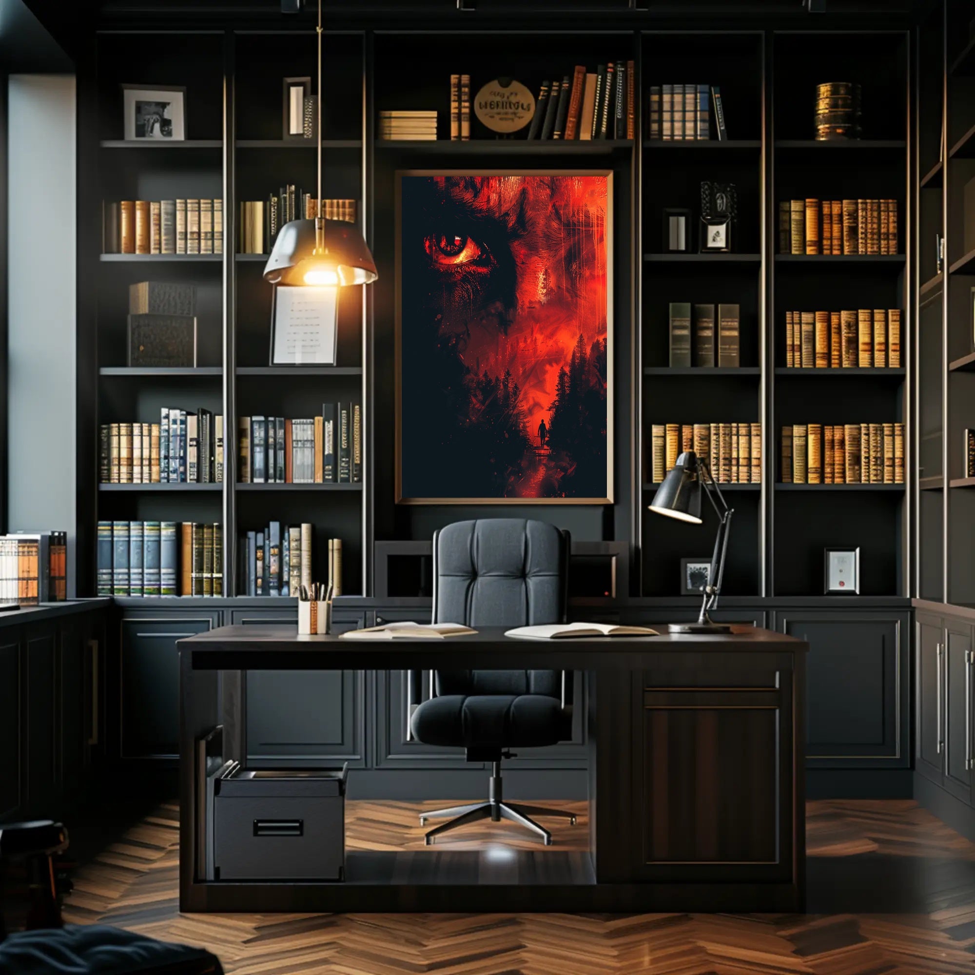 Dramatic Eye Wilderness Art: Fantasy or Mythology Poster PosterGoat