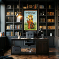 Saint Catherine of Alexandria Poster
