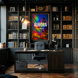 Aurora, Illinois Poster