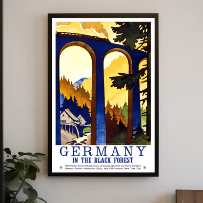 Germany, The Black Forest Poster