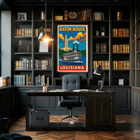 Baton Rouge Louisiana Poster