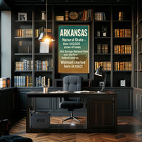 Arkansas The Natural State Poster