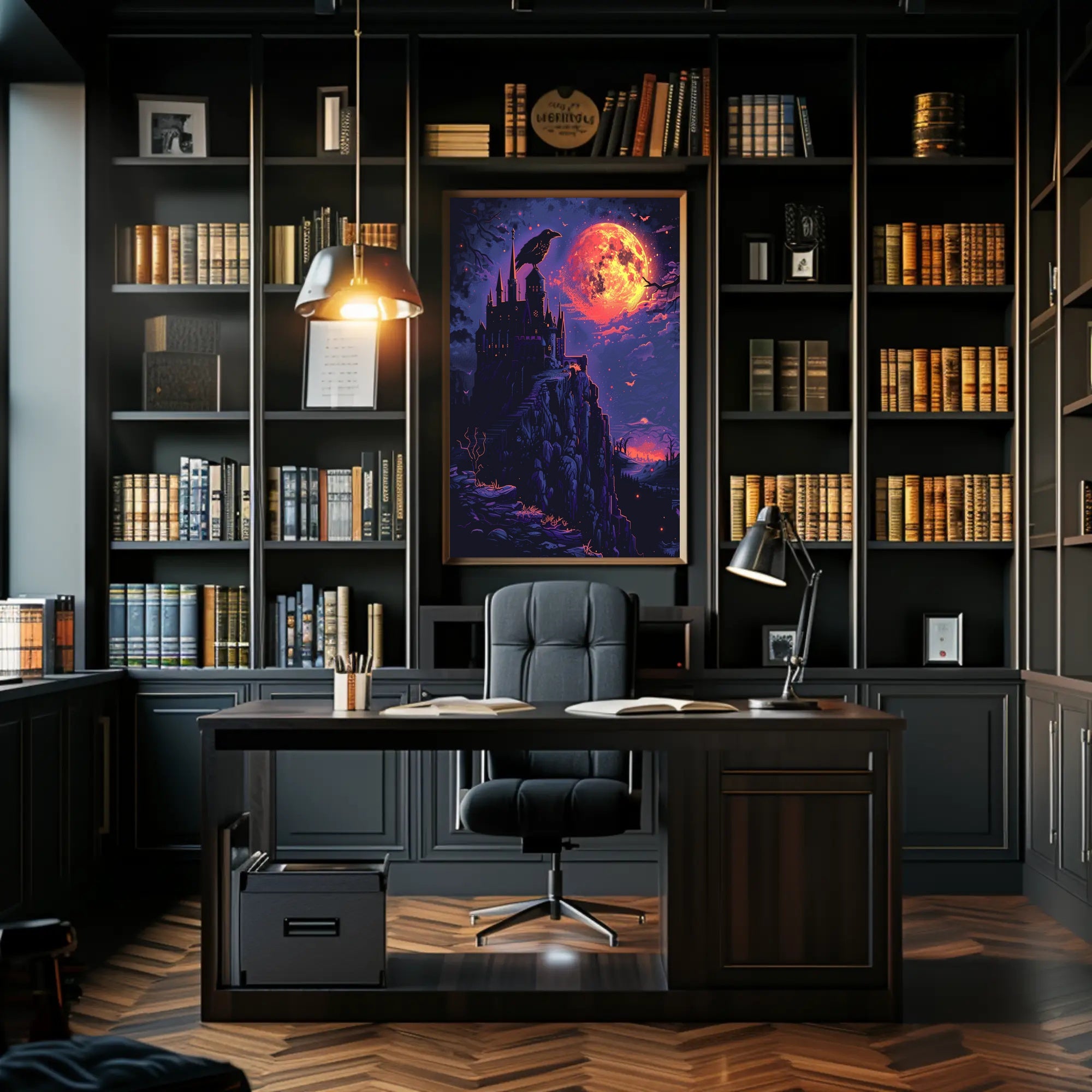 Medieval Knight Crusader Photorealistic Art Poster PosterGoat