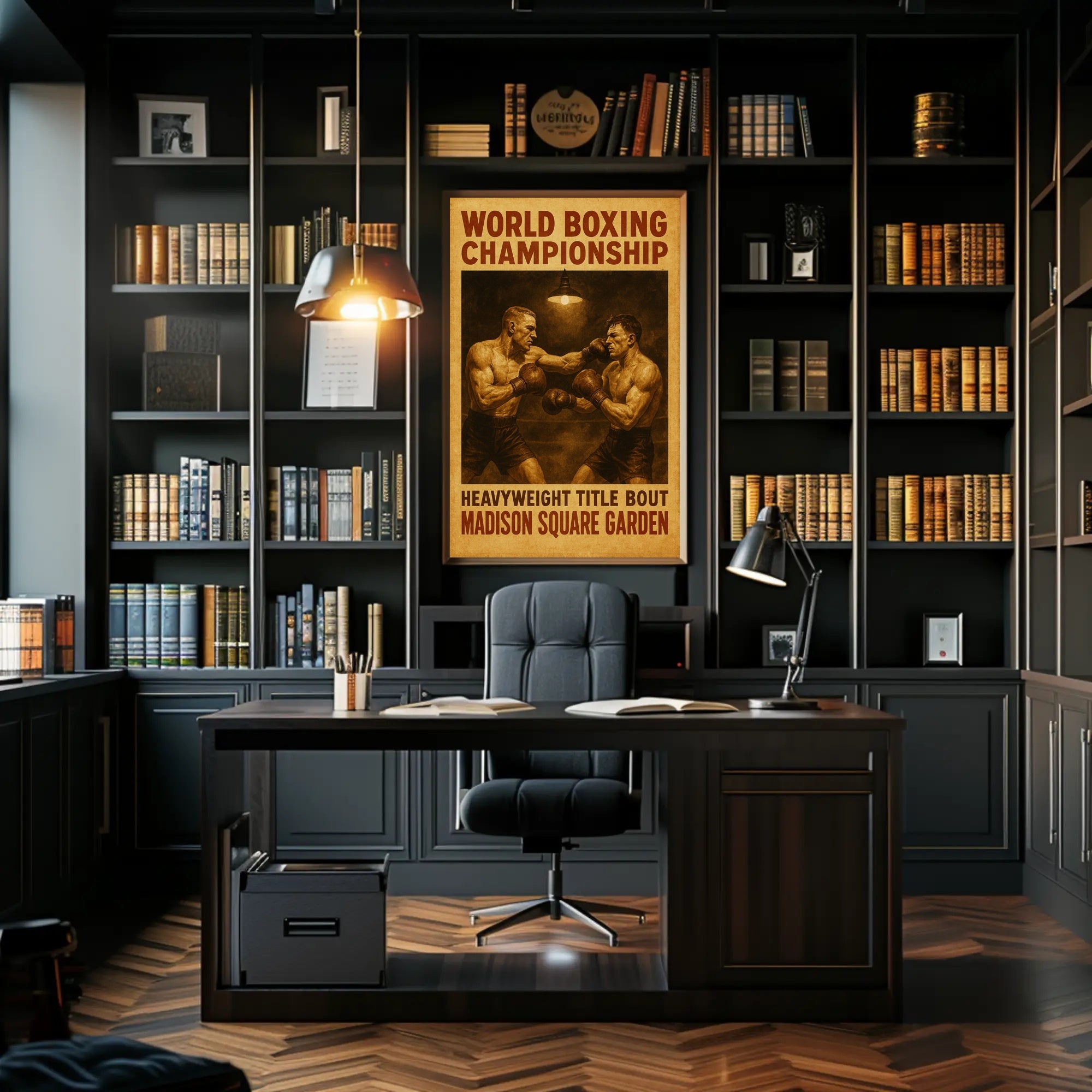 World Boxing Championship Poster