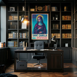 Saint Camilla Protector of the Sick and Suffering Poster