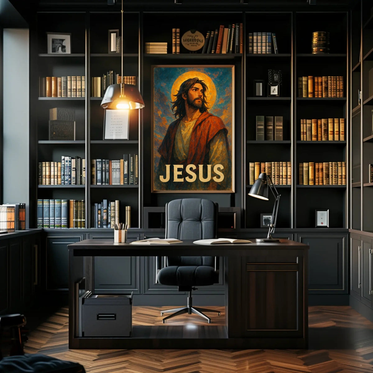 Jesus A Reverent Portrait Poster