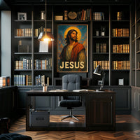 Jesus A Reverent Portrait Poster