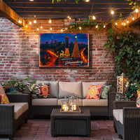 Festive Night in Sandton City Poster