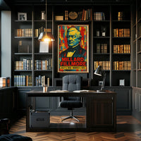 Millard Fillmore 13th President of the United States Street Art Mashup Poster