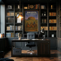 Amadiya Home to the Three Wise Men Poster