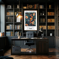 The Artistry of Cotton Prints Exhibition Cultural Poster
