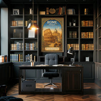 Rome, Italy Eternal City of Wonders Poster