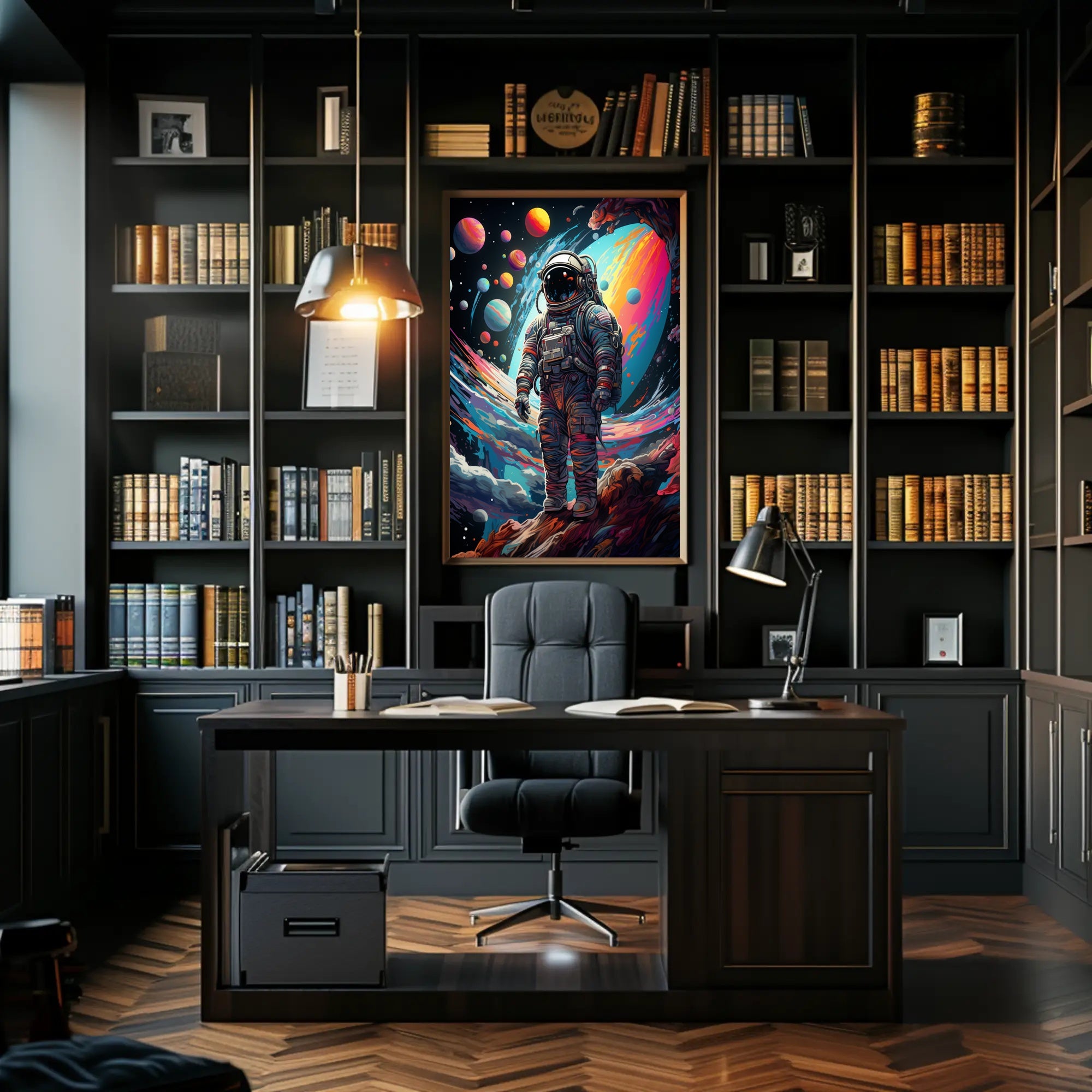 Cosmic Explorer Poster PosterGoat