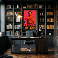 Jim Thorpe Athletic Legend Poster