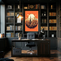 Urban Sunset Poster