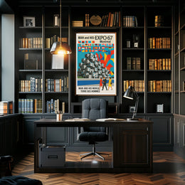 Man and His World Expo 67 Montreal Poster PosterGoat