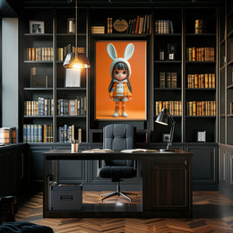 Cute Character Design with Youthful Fashion Pop Culture Poster PosterGoat