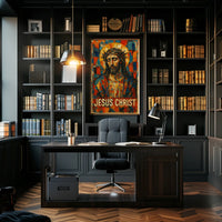 Jesus Christ Artistic Depiction Poster