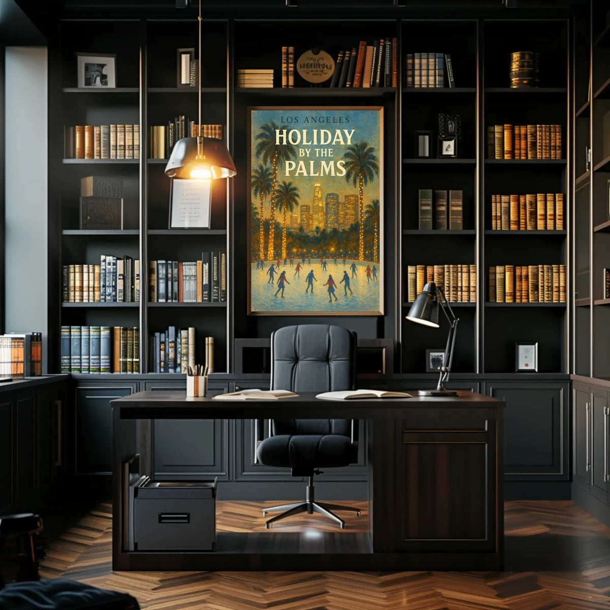 Holiday by the Palms Poster