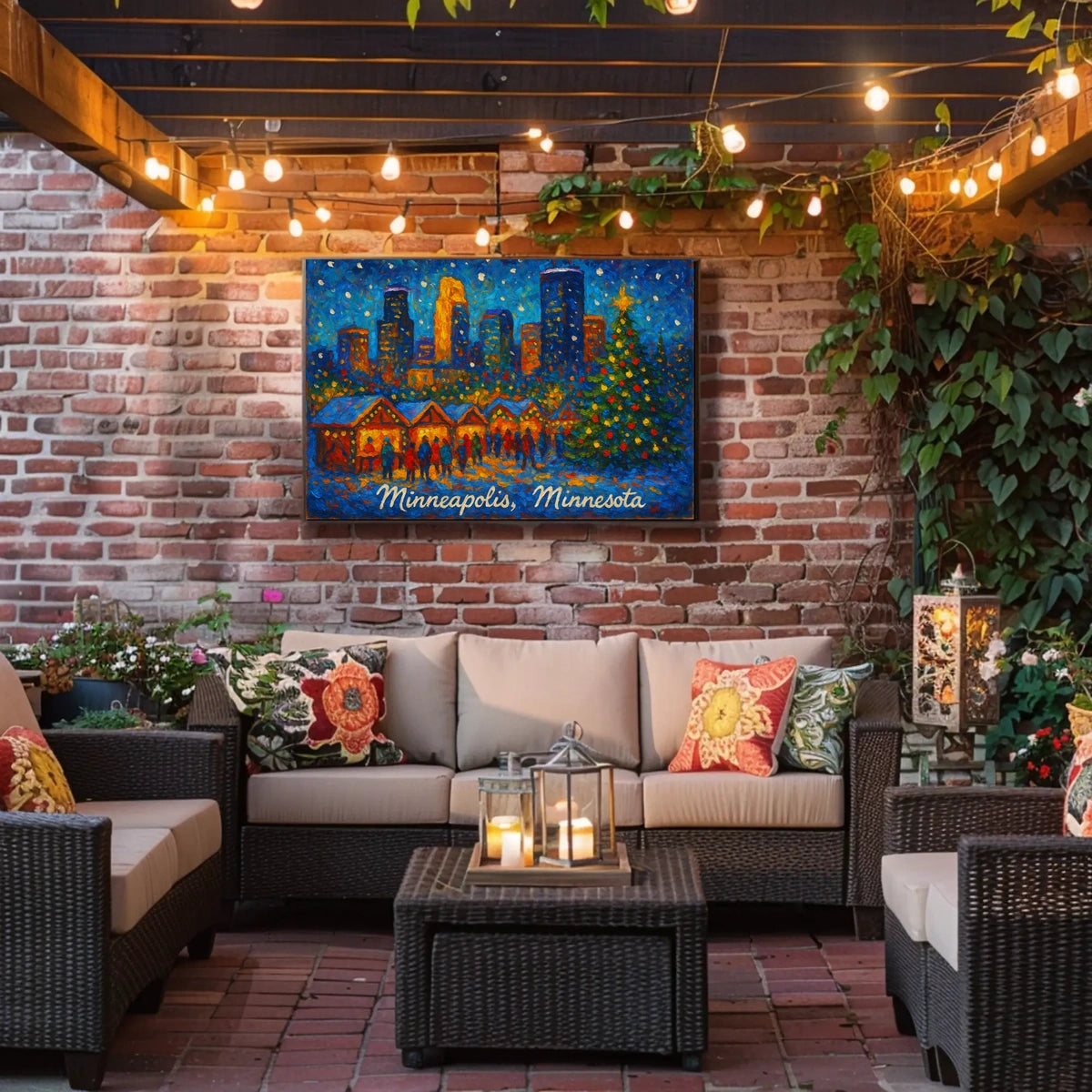 Minneapolis Winter Market Poster