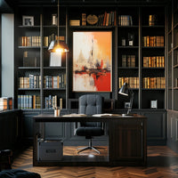 Dynamic Urban Exploration Art Poster - Abstract, Artistic Poster