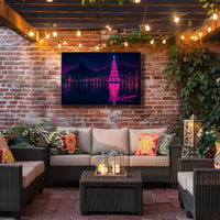 Rio de Janeiro Nightscape Poster