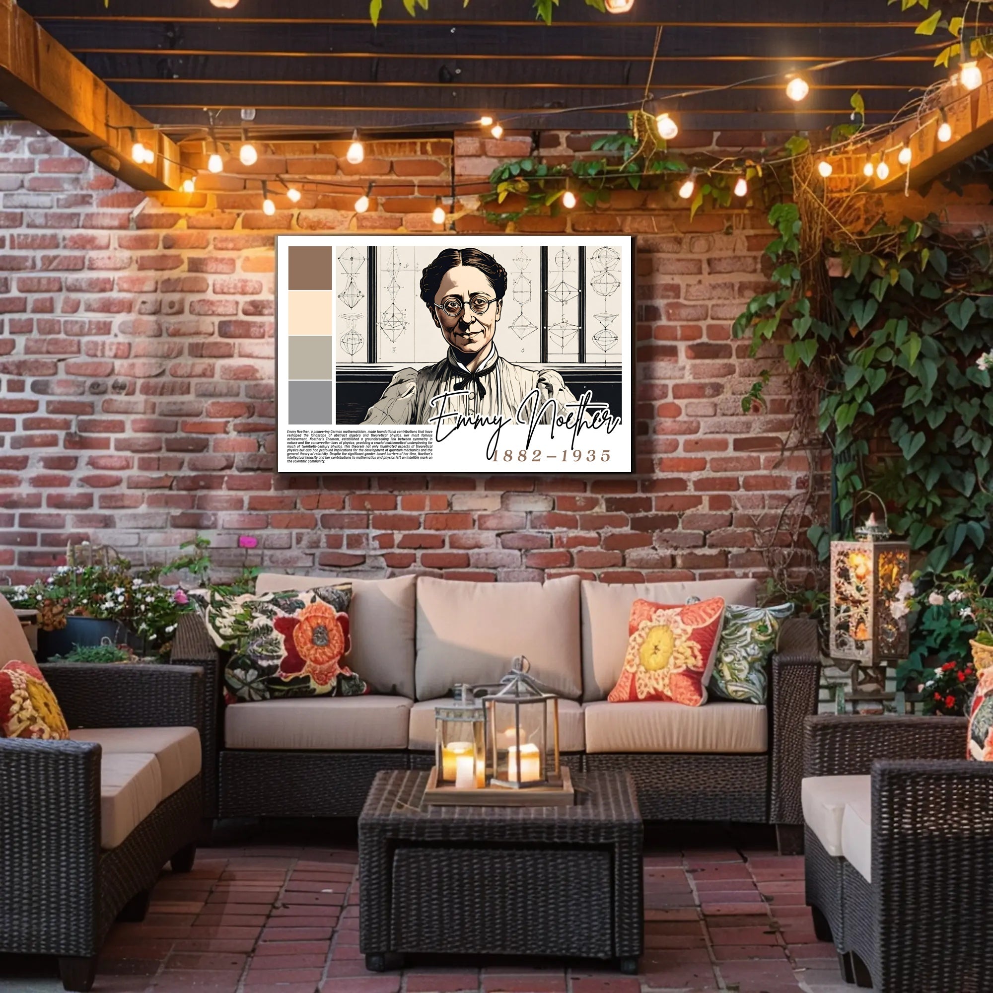 Emmy Noether: A Legacy in Mathematics and Physics Poster