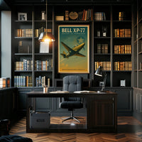 Bell XP-77 Lightweight Fighter Poster