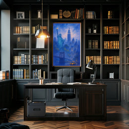 Iconic New York City Skyline Poster Classic Wall Art