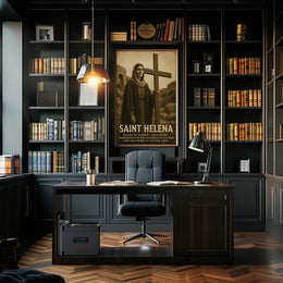 Saint Helena Pilgrim Of The Holy Land Poster