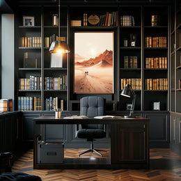 Journey Through The Desert Poster