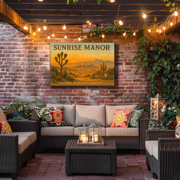 Sunrise Manor Scenic Serenity Travel Poster