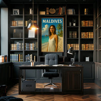 Maldives Paradise Poster