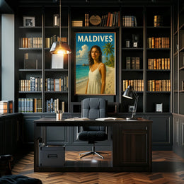 Maldives Paradise Poster