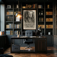 Donald Trump 47th President Poster