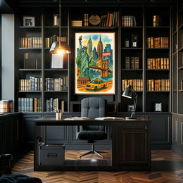 Discover New York City Iconic Landmarks Illustration