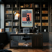 The U.S. Marines Recruitment Poster PosterGoat