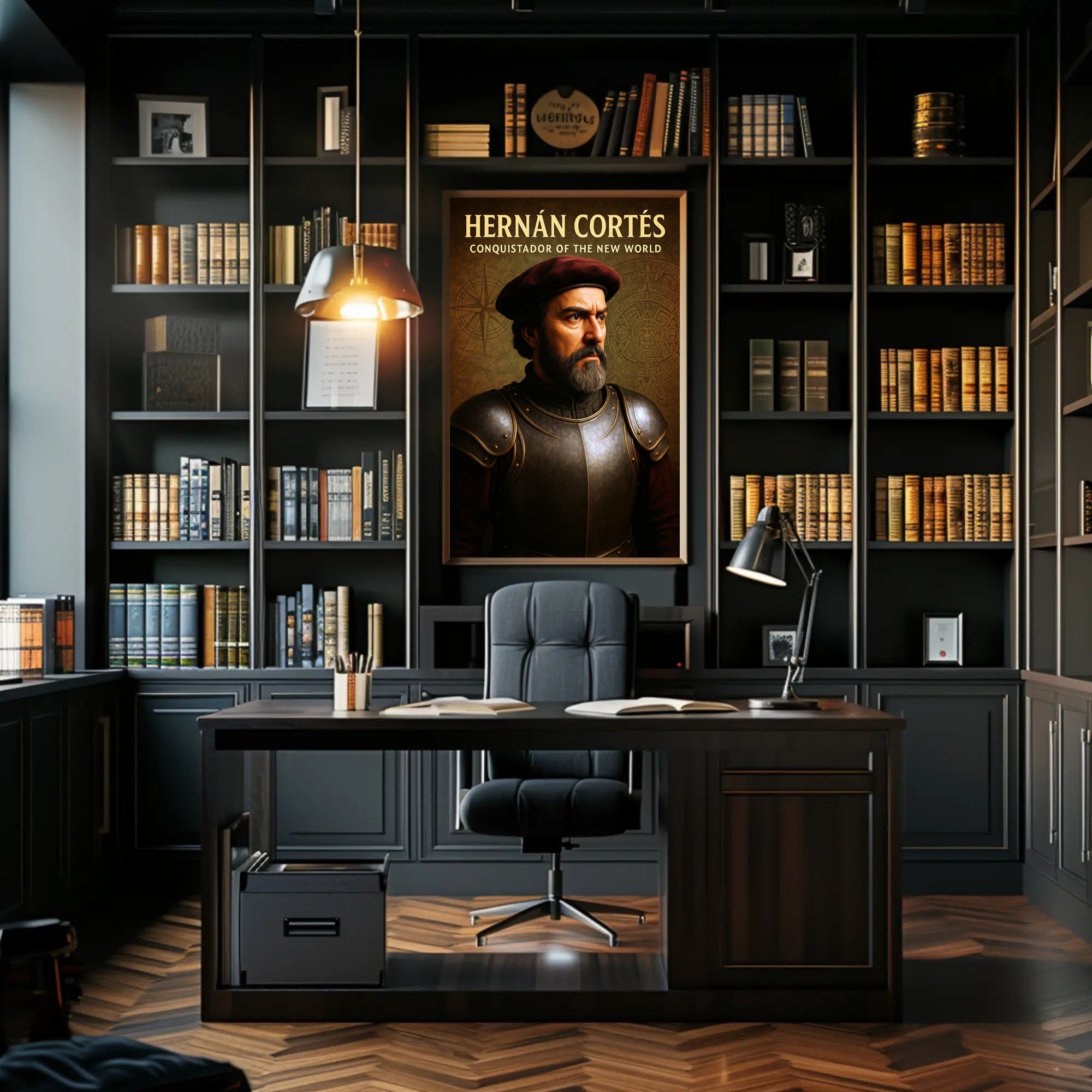 Hernán Cortés Conquistador of the New World Poster PosterGoat